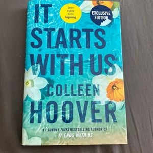 It starts with us book limited edition waterstones